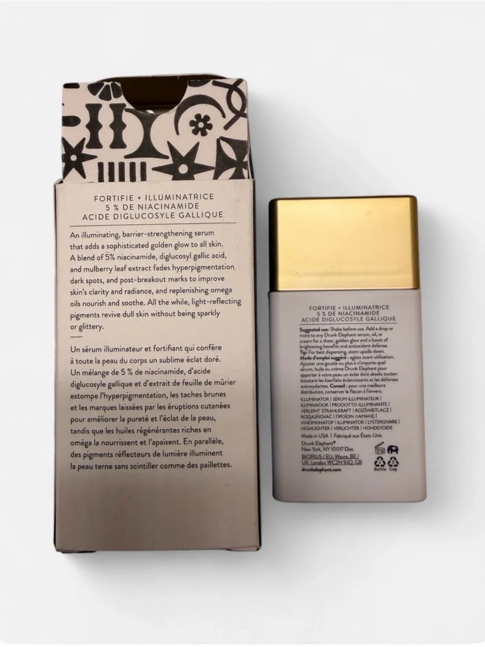 Drunk Elephant B-Goldi Bright Drops 30ml Full Size